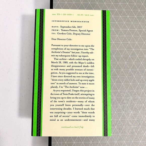 Twin Peaks: The Final Dossier by Mark Frost (English) Hardcover 2017 1st Edition - Picture 3 of 7